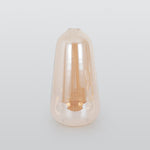 June Amber Glass Pendant Light - Lamp Outdoor