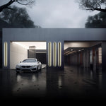 Ray Minimalist Outdoor Wall Lamp - Lamp Outdoor