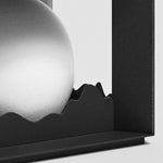 Ray Modern Mountain Metal Outdoor Lamp, Warm Light - Lamp Outdoor