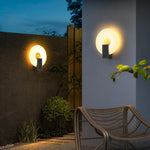 Arisha Modern Metal Acrylic Solar Waterproof Outdoor Wall Lamp - Lamp Outdoor