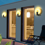 Arisha Modern Metal Acrylic Solar Waterproof Outdoor Wall Lamp - Lamp Outdoor