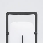 Ray Minimalist Cylinder Glass Acrylic Outdoor Floor Lamp - Lamp Outdoor