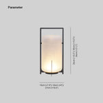 Ray Minimalist Cylinder Glass Acrylic Outdoor Floor Lamp - Lamp Outdoor