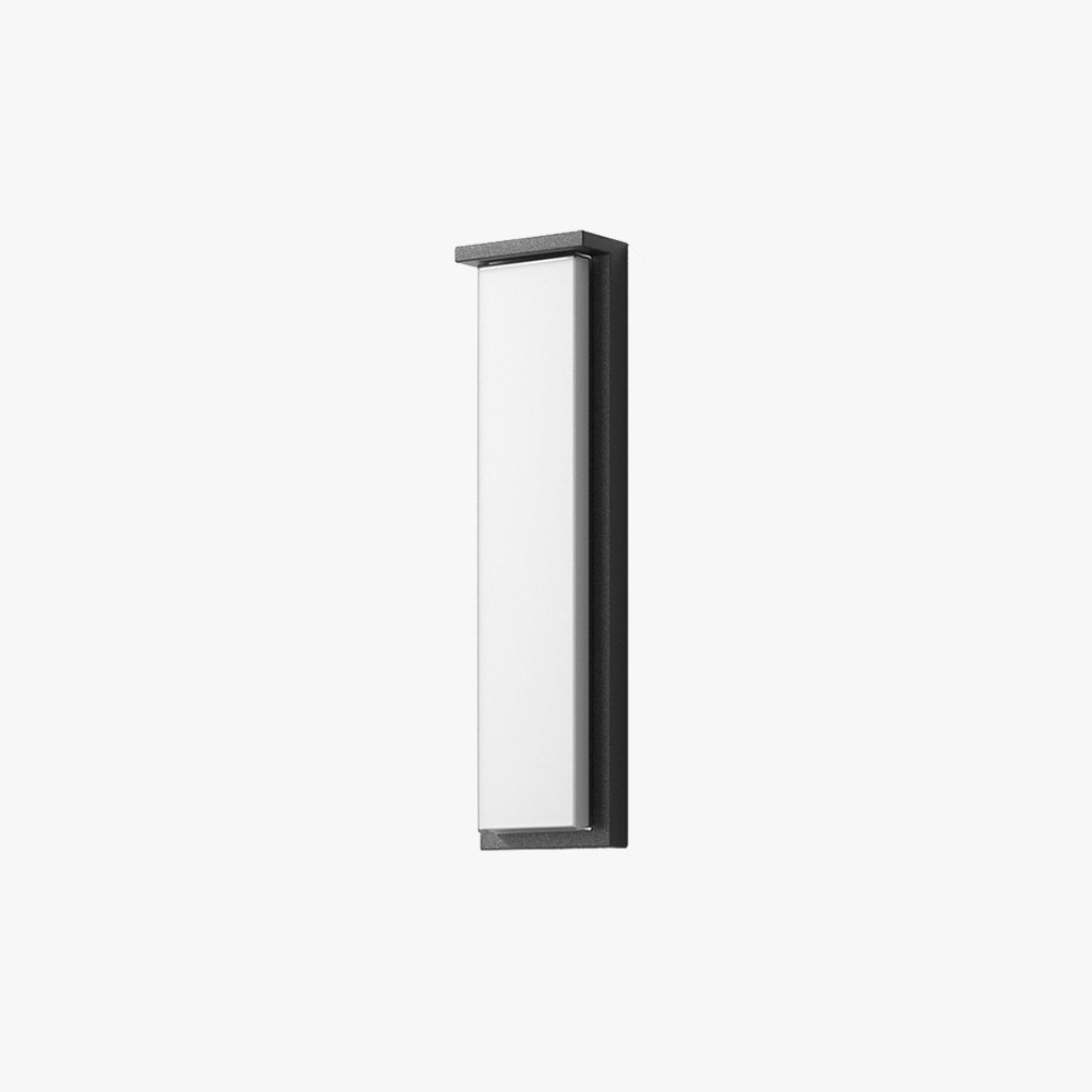 Ray Modern Minimalist Rectangular Metal Outdoor Wall Lamp - Lamp Outdoor