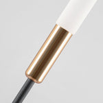 Ray Modern Metal Reed Solar Outdoor Post Light - Lamp Outdoor