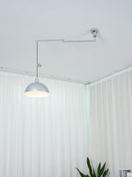 Lyshae Modern Minimalist Nordic Glass Metal Pendant Light - Lamp Outdoor