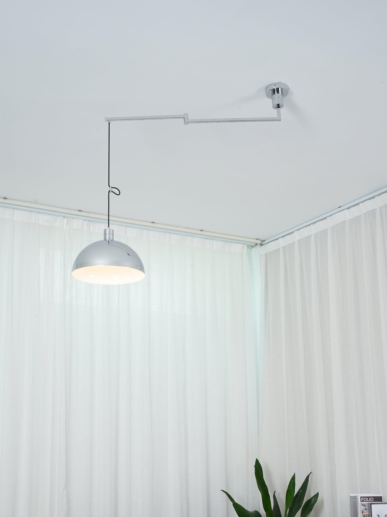 Lyshae Modern Minimalist Nordic Glass Metal Pendant Light - Lamp Outdoor
