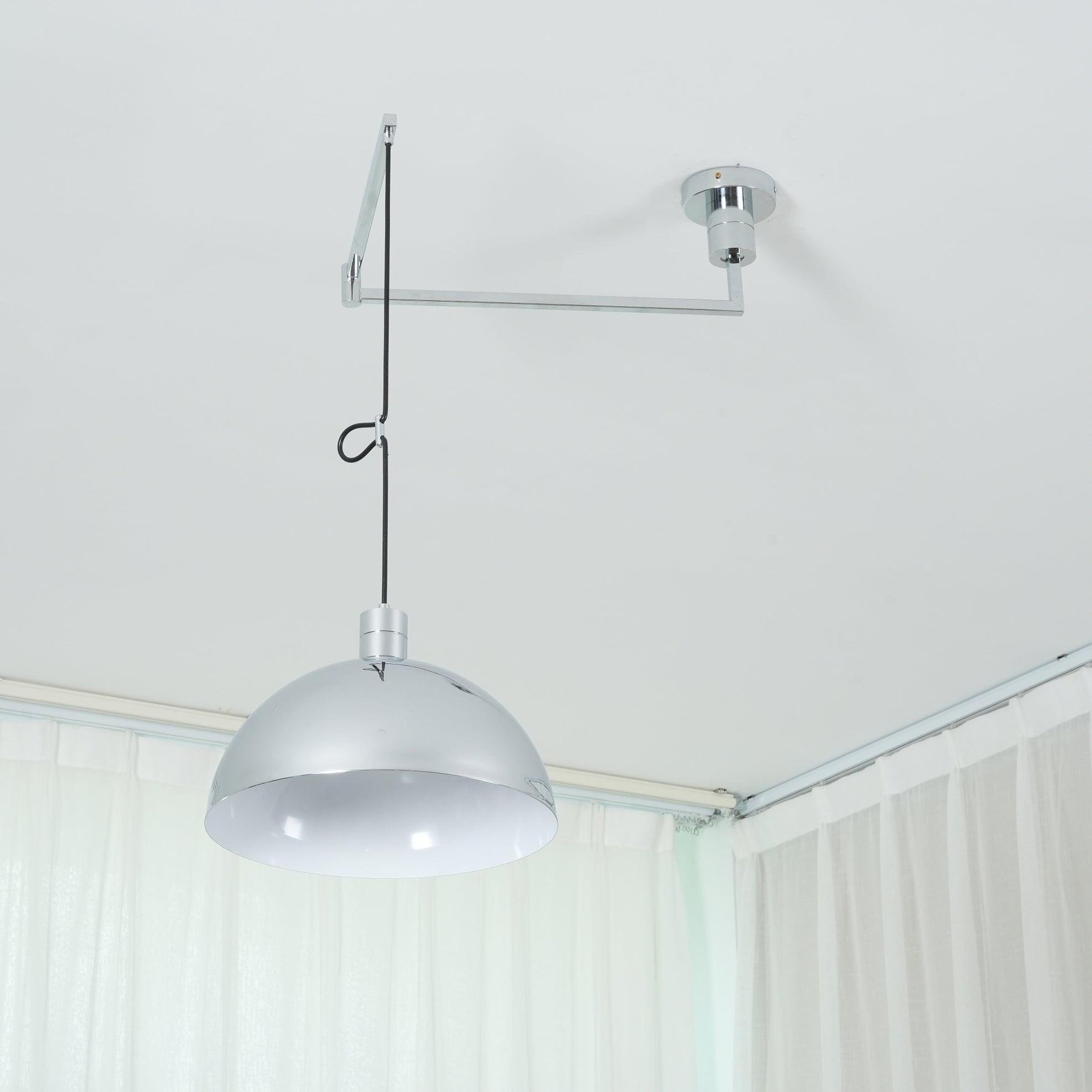 Lyshae Modern Minimalist Nordic Glass Metal Pendant Light - Lamp Outdoor