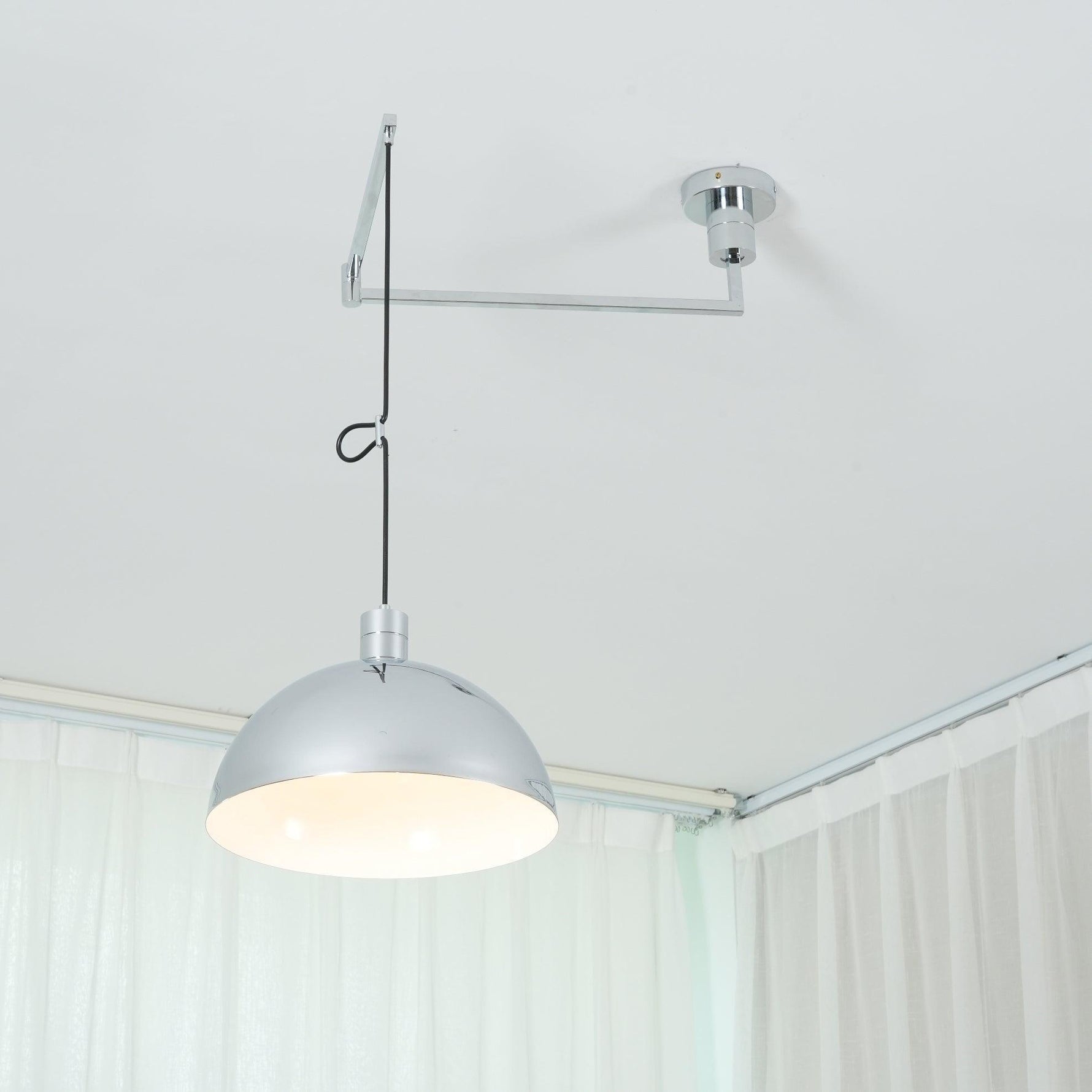 Lyshae Modern Minimalist Nordic Glass Metal Pendant Light - Lamp Outdoor