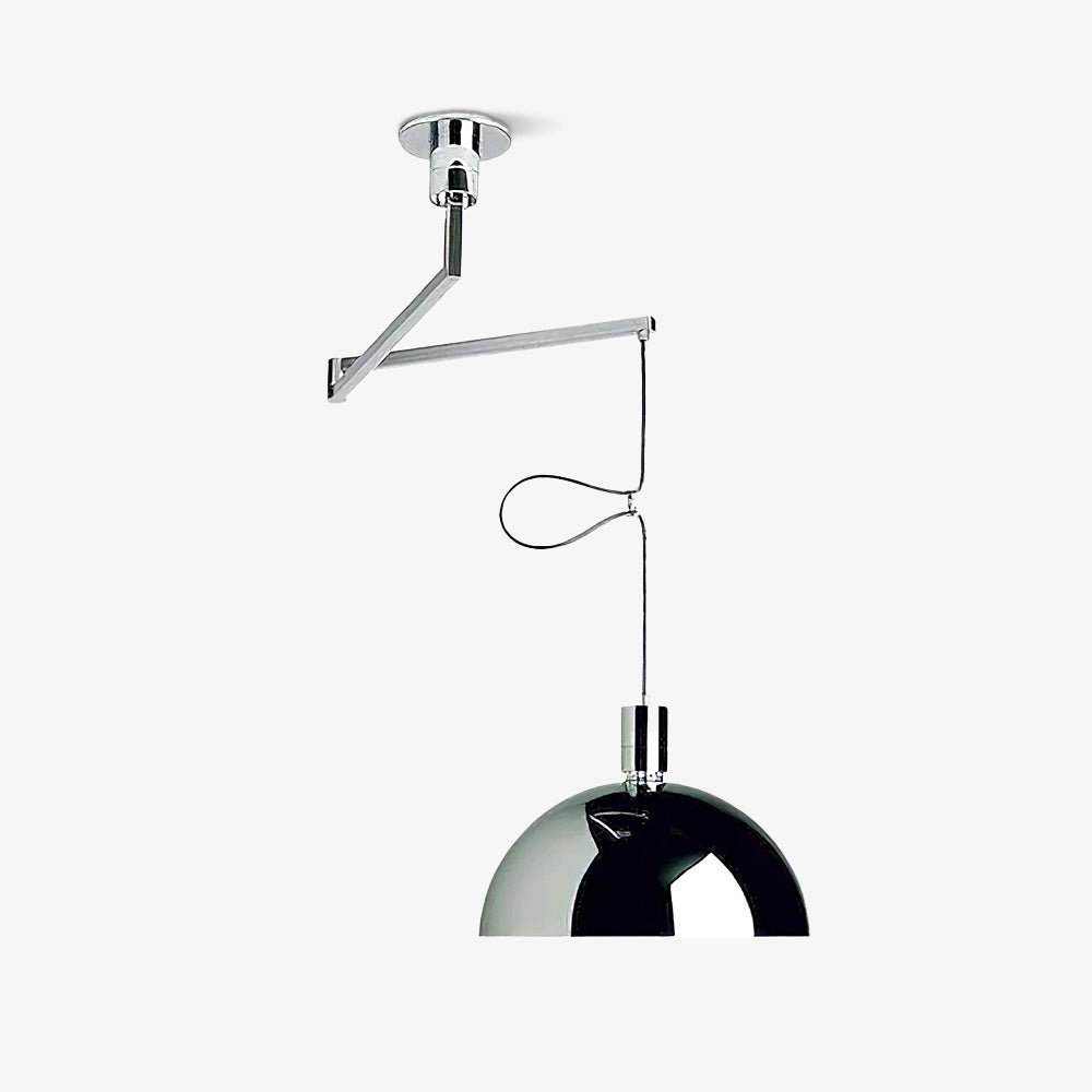 Lyshae Modern Minimalist Nordic Glass Metal Pendant Light - Lamp Outdoor