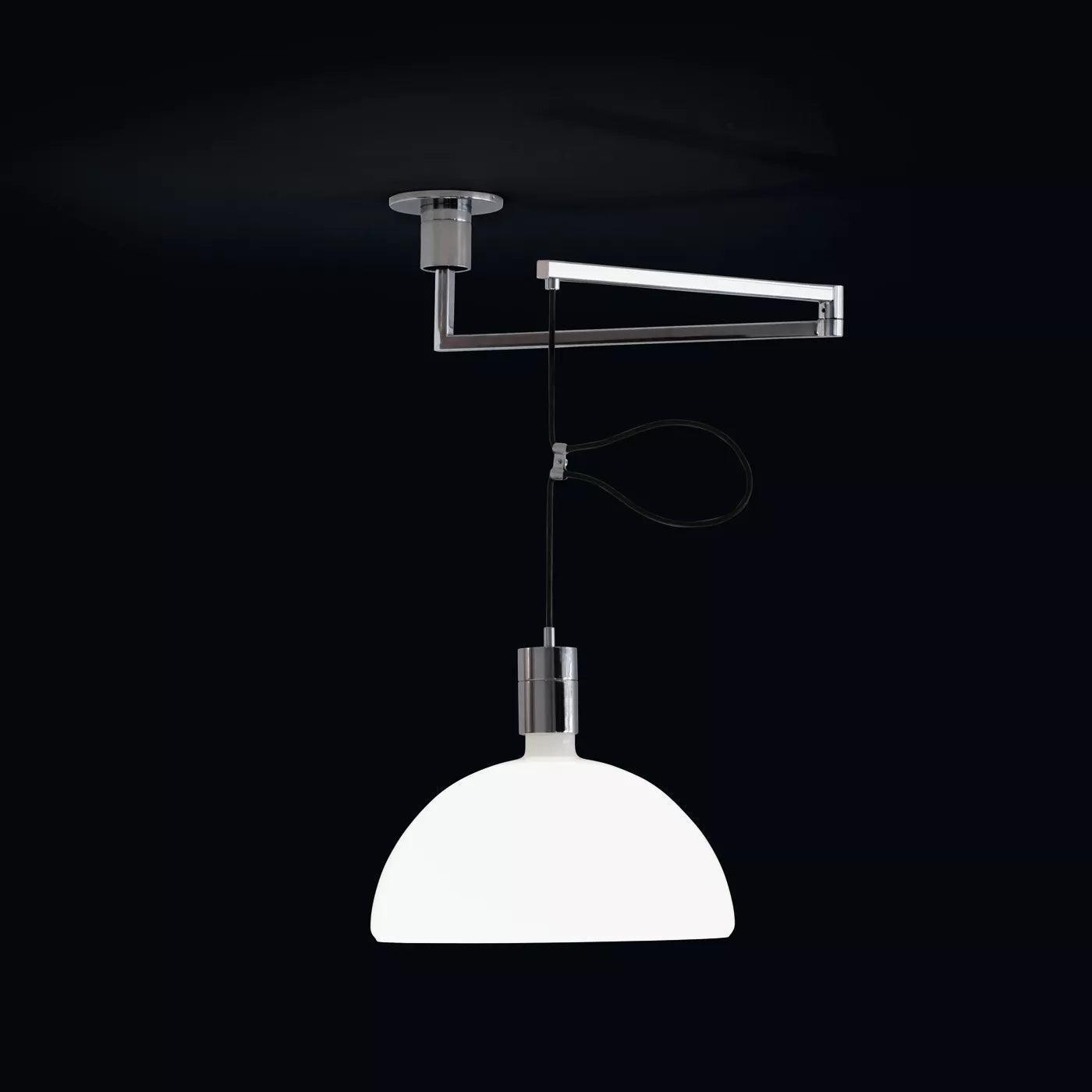 Lyshae Modern Minimalist Nordic Glass Metal Pendant Light - Lamp Outdoor