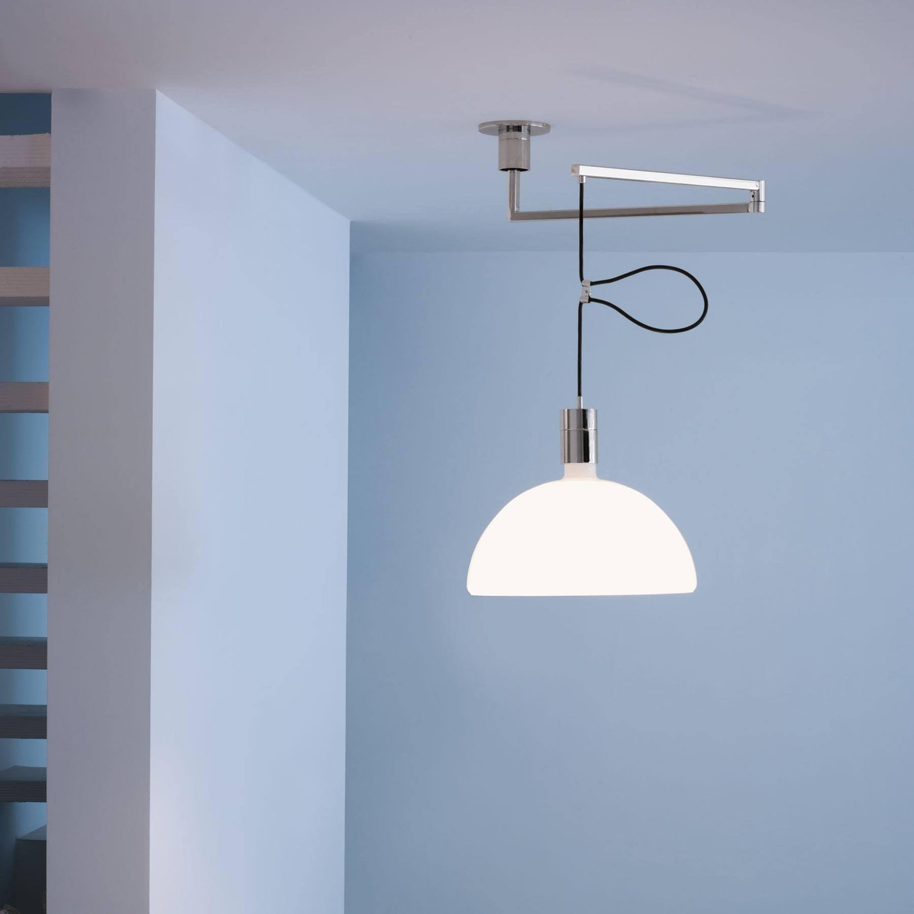 Lyshae Modern Minimalist Nordic Glass Metal Pendant Light - Lamp Outdoor