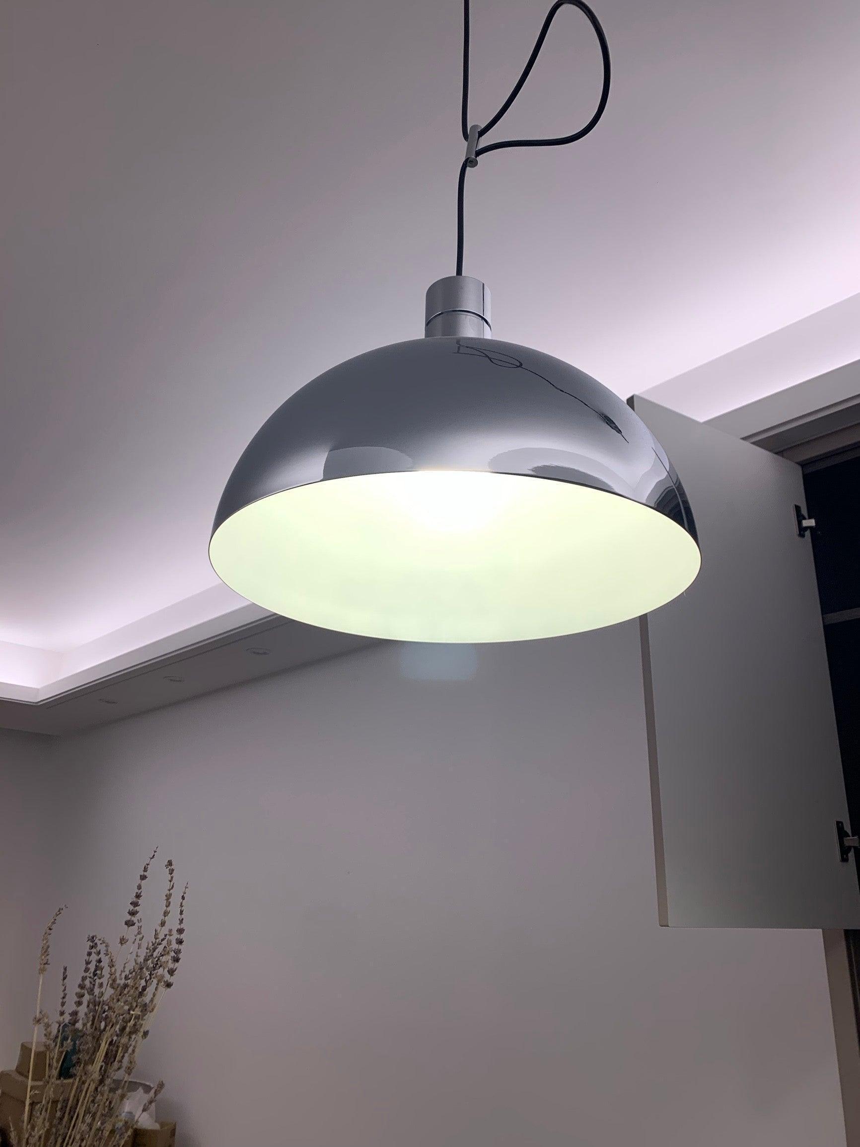 Lyshae Modern Minimalist Nordic Glass Metal Pendant Light - Lamp Outdoor