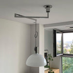 Lyshae Modern Minimalist Nordic Glass Metal Pendant Light - Lamp Outdoor