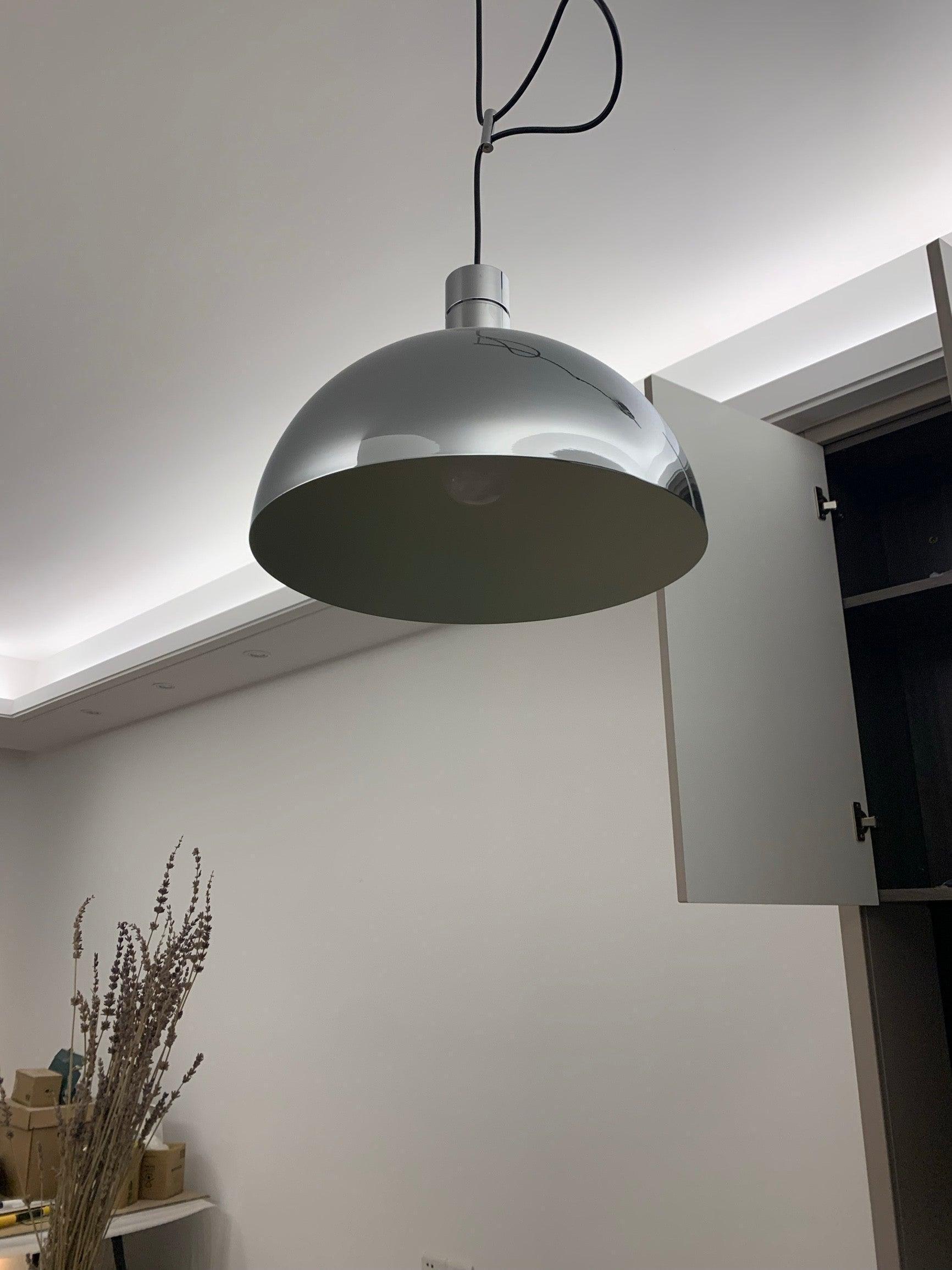 Lyshae Modern Minimalist Nordic Glass Metal Pendant Light - Lamp Outdoor