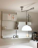 Lyshae Modern Minimalist Nordic Glass Metal Pendant Light - Lamp Outdoor