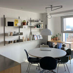 Lyshae Modern Minimalist Nordic Glass Metal Pendant Light - Lamp Outdoor