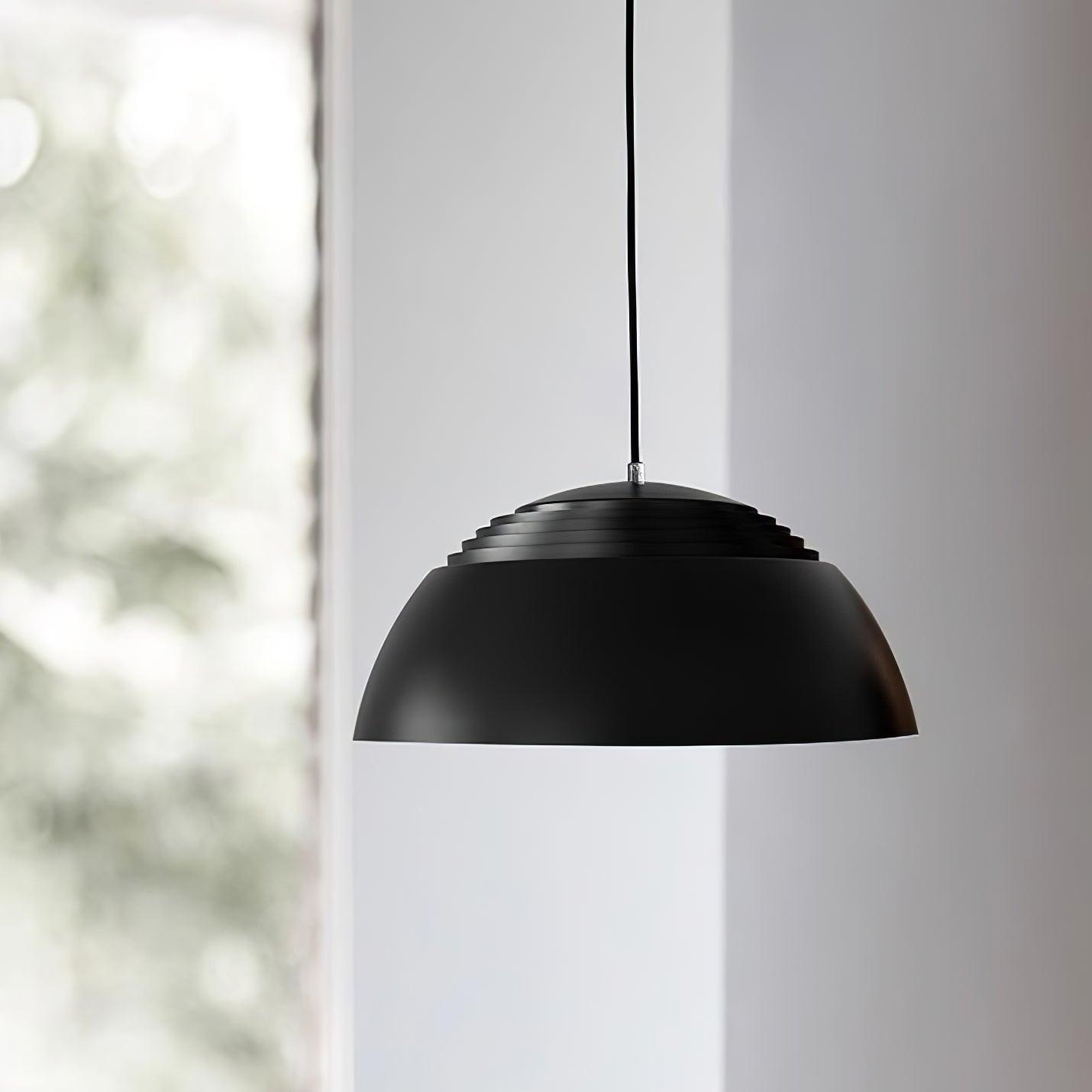 Gideon Minimalist Metal Pendant Light - Lamp Outdoor