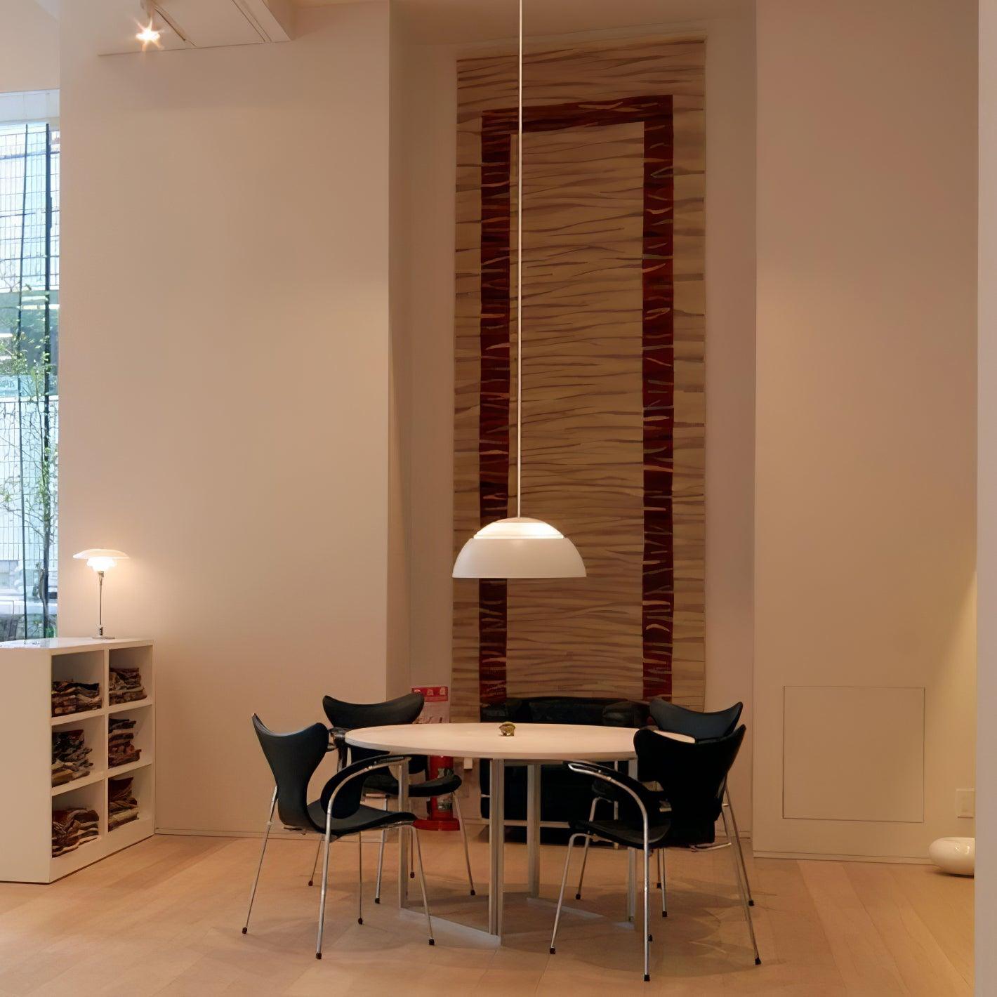 Gideon Minimalist Metal Pendant Light - Lamp Outdoor