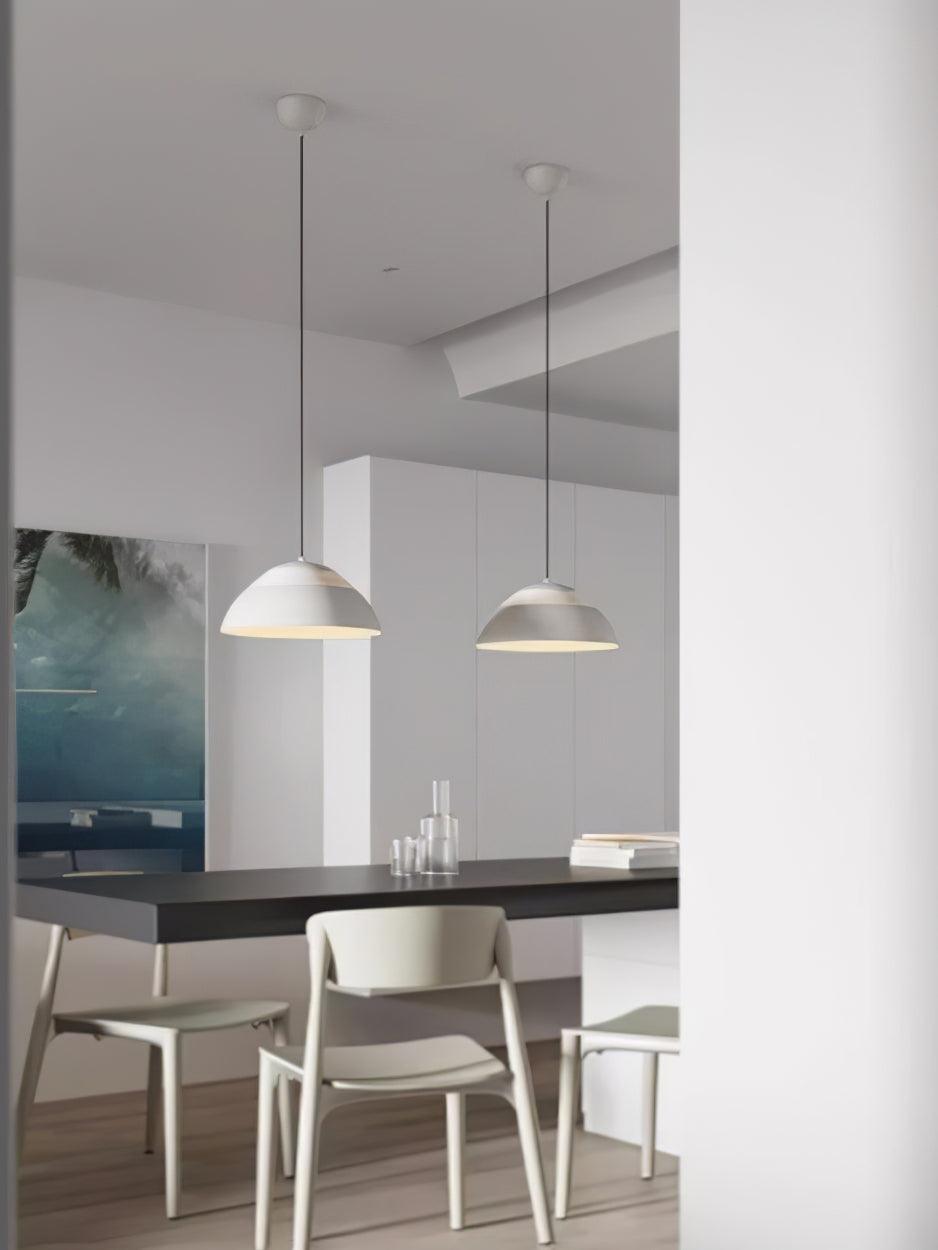 Gideon Minimalist Metal Pendant Light - Lamp Outdoor