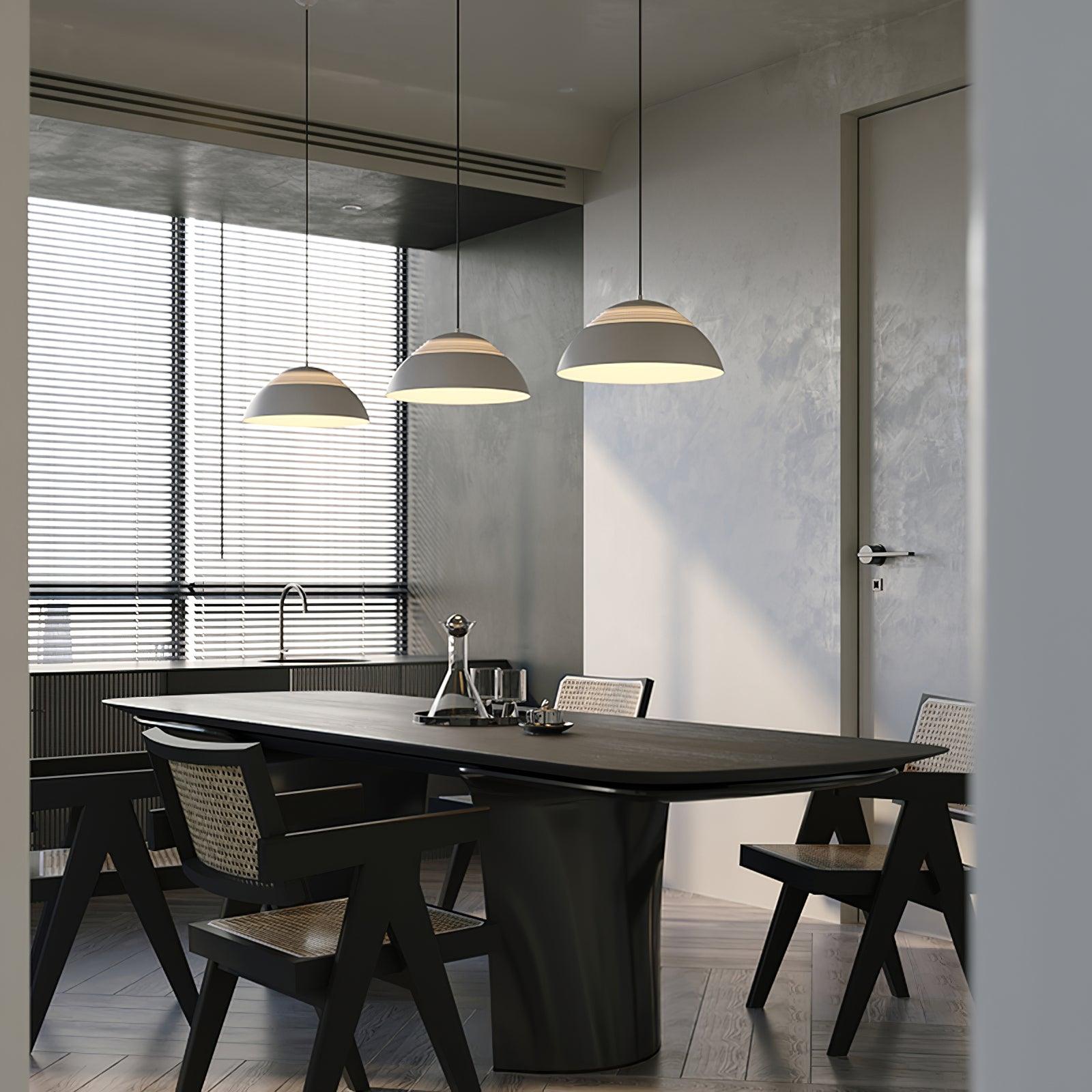 Gideon Minimalist Metal Pendant Light - Lamp Outdoor