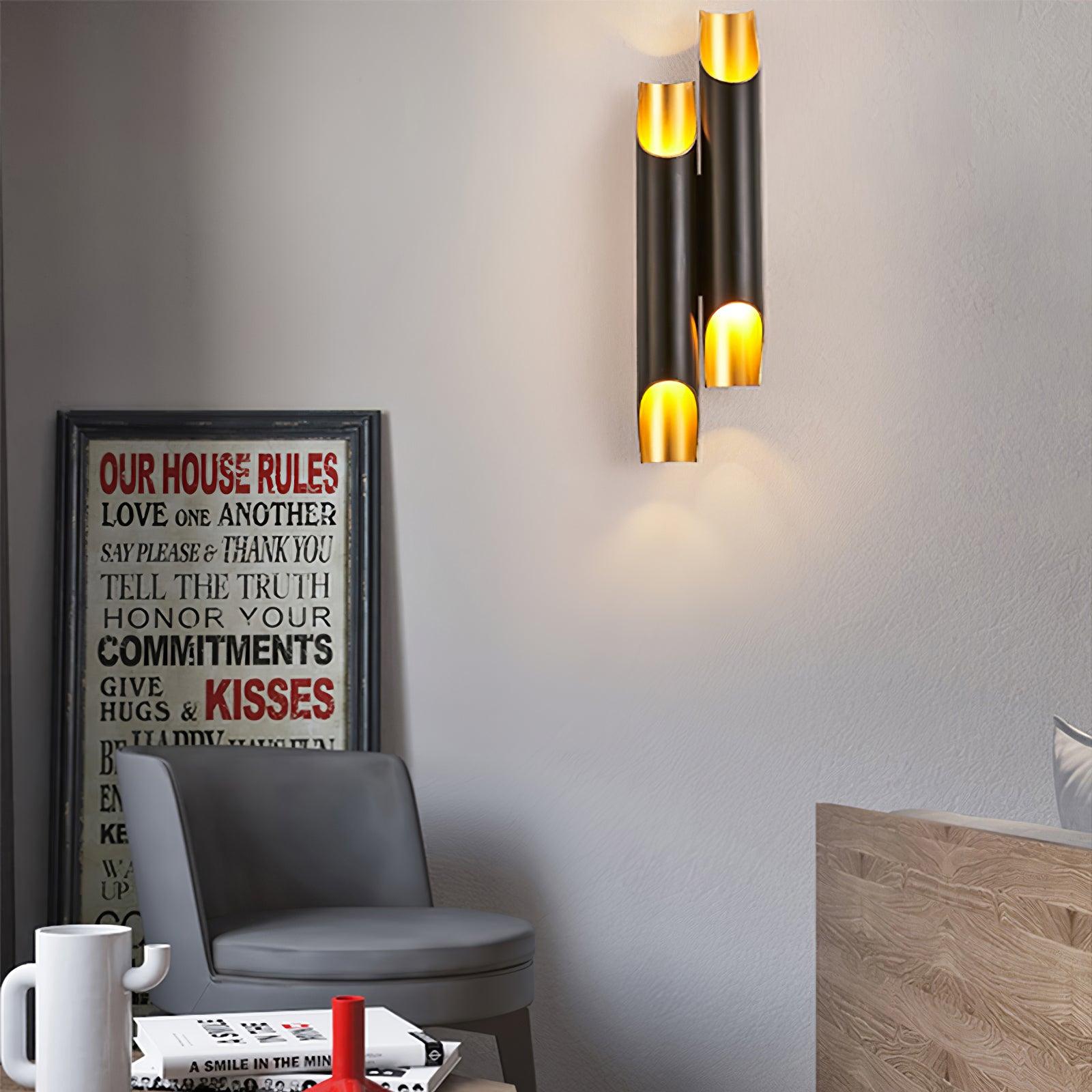 Abigali Straight Wall Lamp - Lamp Outdoor