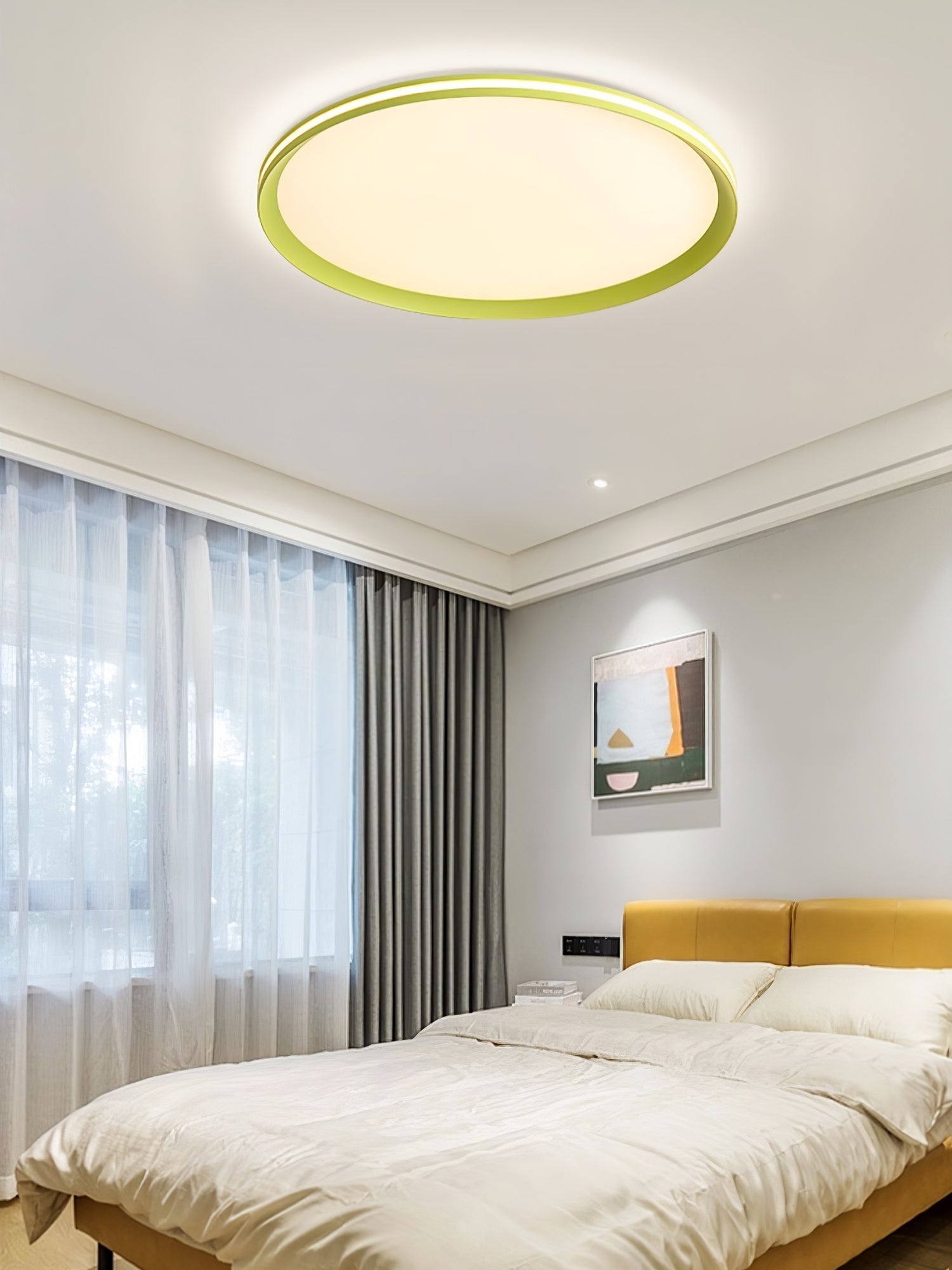 Acrylic Circular LED Ceiling Light - Lamp Outdoor