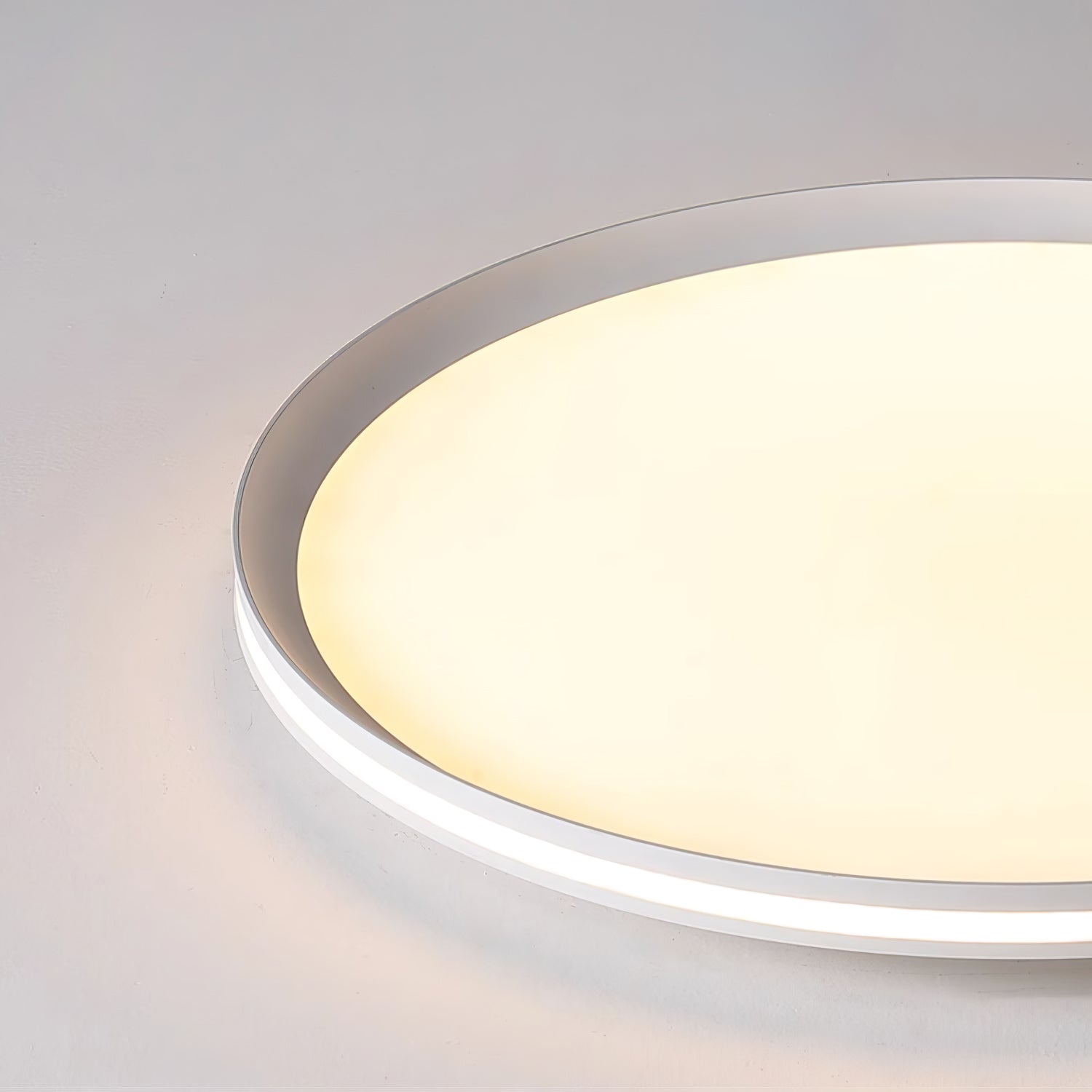Acrylic Circular LED Ceiling Light - Lamp Outdoor