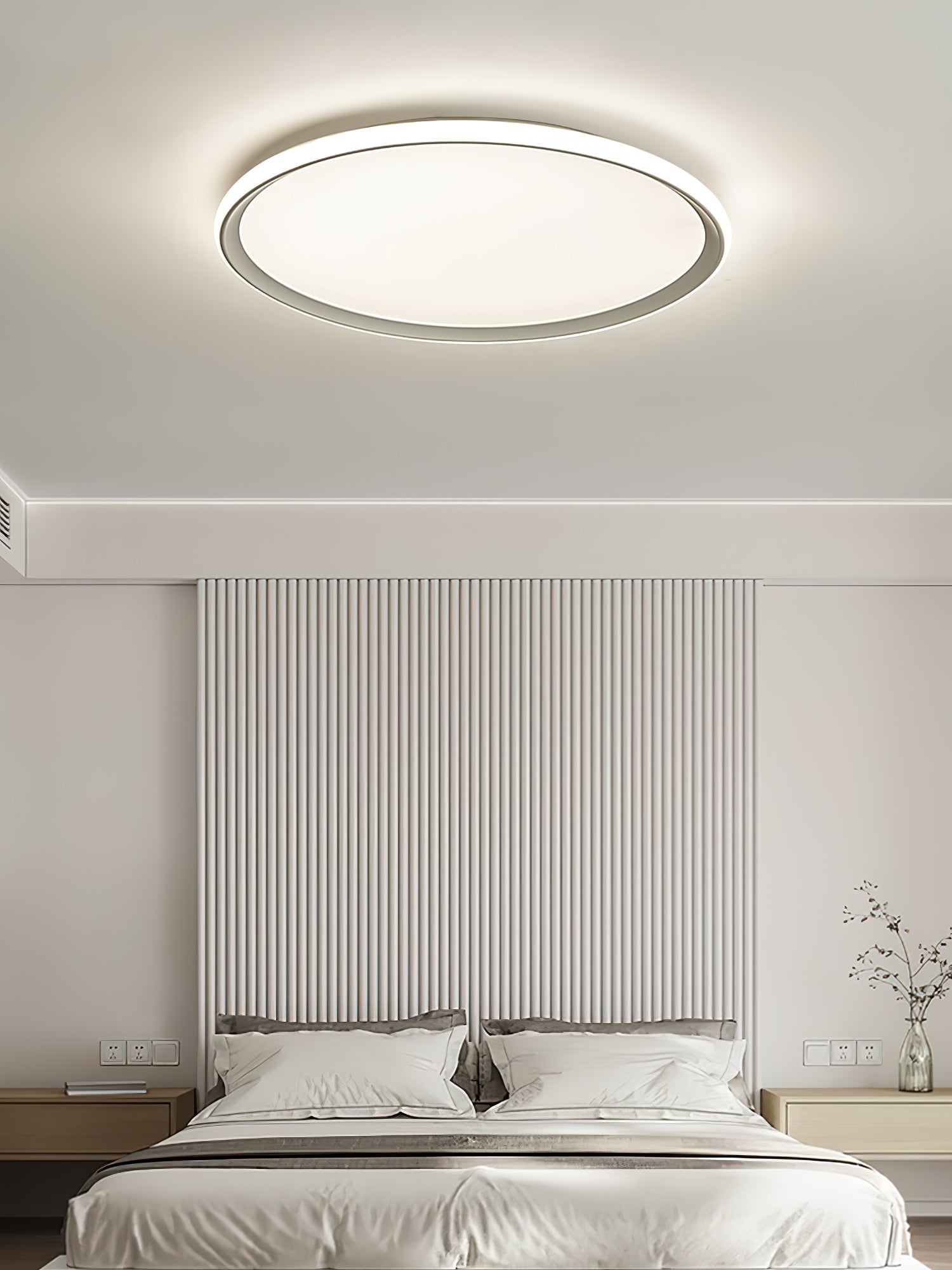 Acrylic Circular LED Ceiling Light - Lamp Outdoor