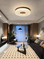 Acrylic Halo Round Ceiling Light - Lamp Outdoor