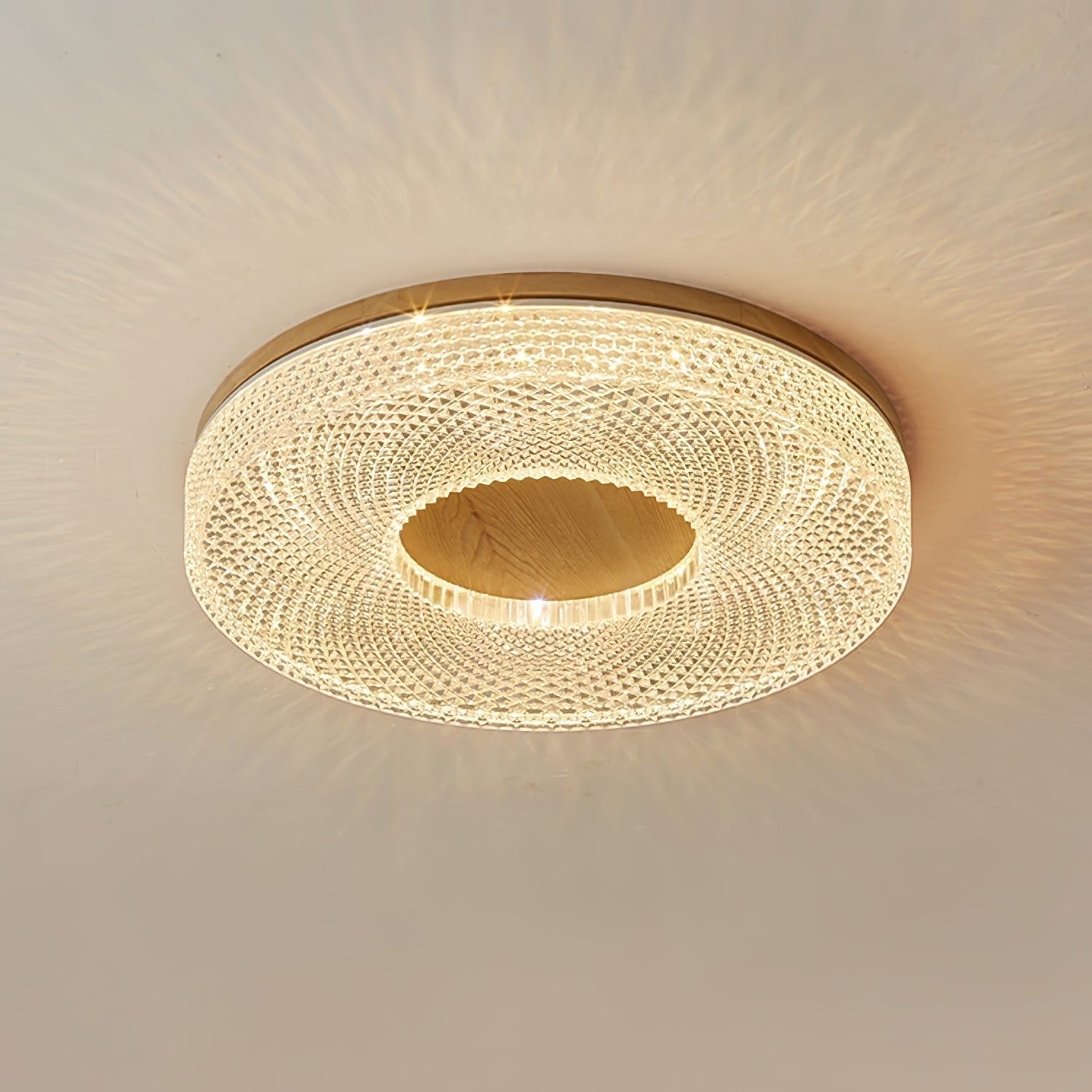 Acrylic Halo Round Ceiling Light - Lamp Outdoor