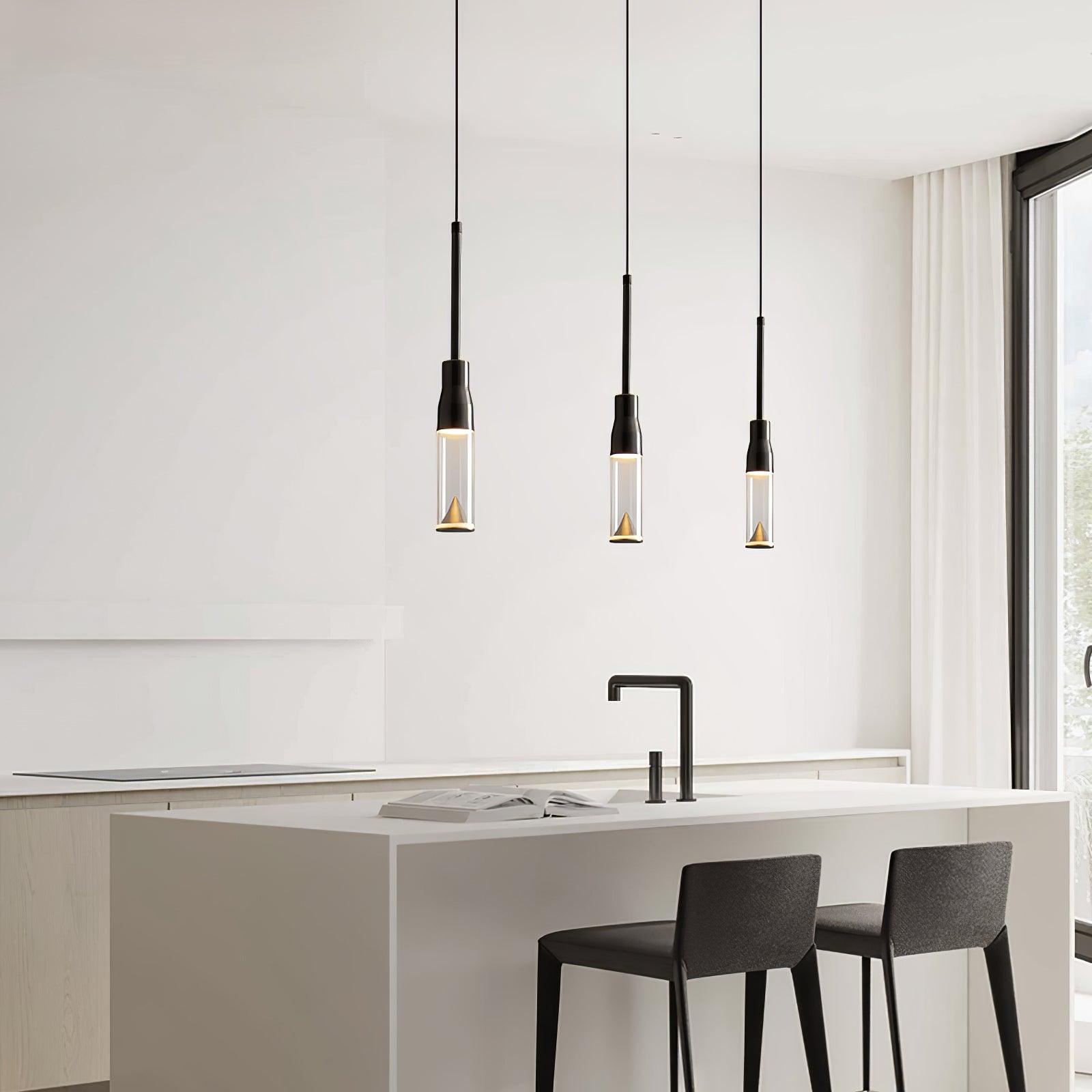 Acrylic Hat Plate Pendant Light - Lamp Outdoor