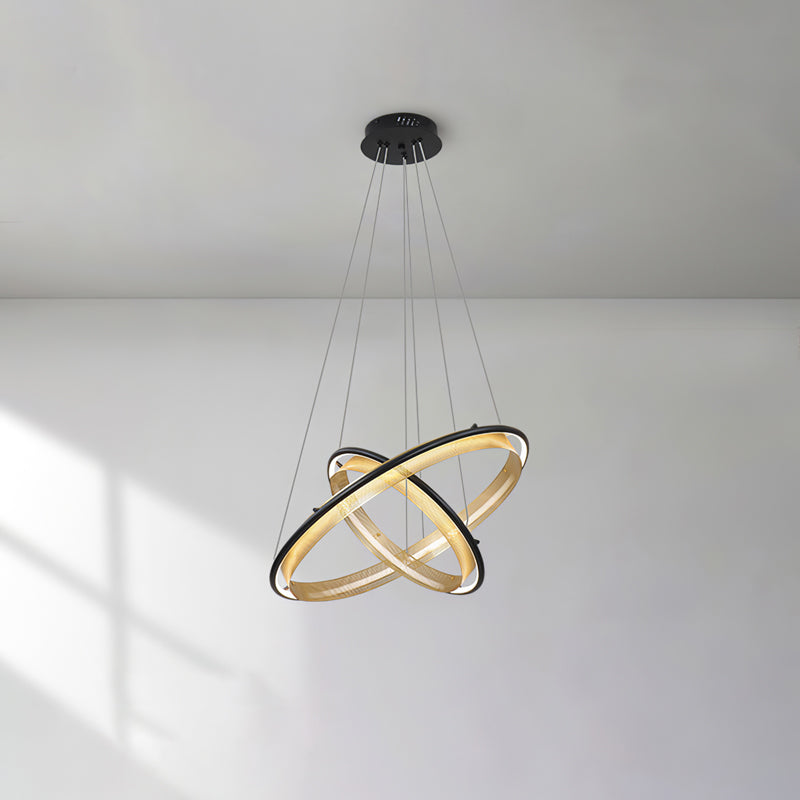 Acrylic LED Round Chandelier - Lamp Outdoor