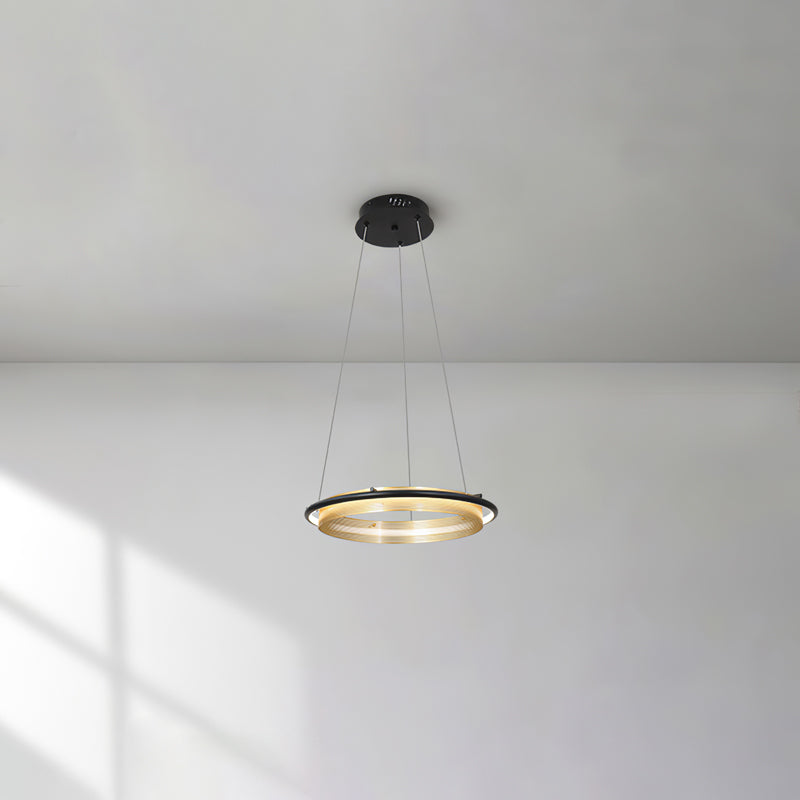 Acrylic LED Round Chandelier - Lamp Outdoor