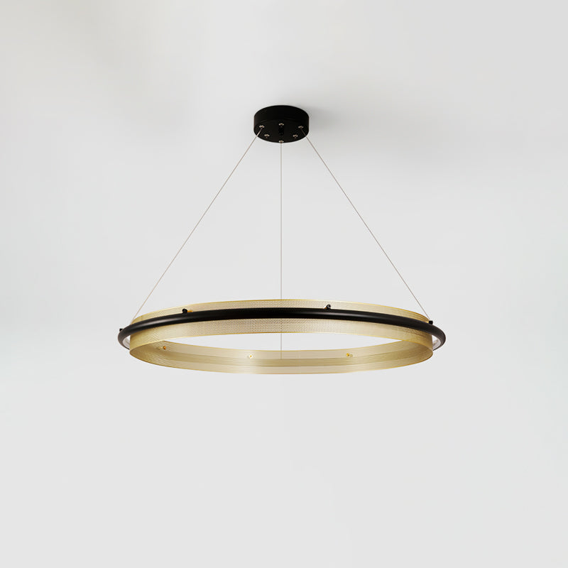 Acrylic LED Round Chandelier - Lamp Outdoor