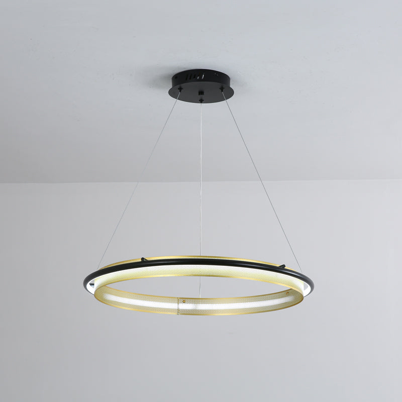 Acrylic LED Round Chandelier - Lamp Outdoor