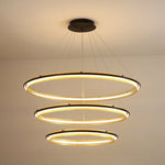 Acrylic LED Round Chandelier - Lamp Outdoor