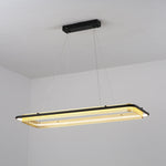 Acrylic LED Round Chandelier - Lamp Outdoor