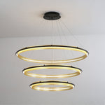 Acrylic LED Round Chandelier - Lamp Outdoor