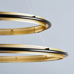 Acrylic LED Round Chandelier - Lamp Outdoor