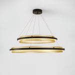Acrylic LED Round Chandelier - Lamp Outdoor