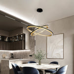 Acrylic LED Round Chandelier - Lamp Outdoor