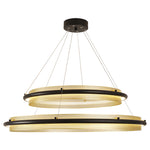 Acrylic LED Round Chandelier - Lamp Outdoor