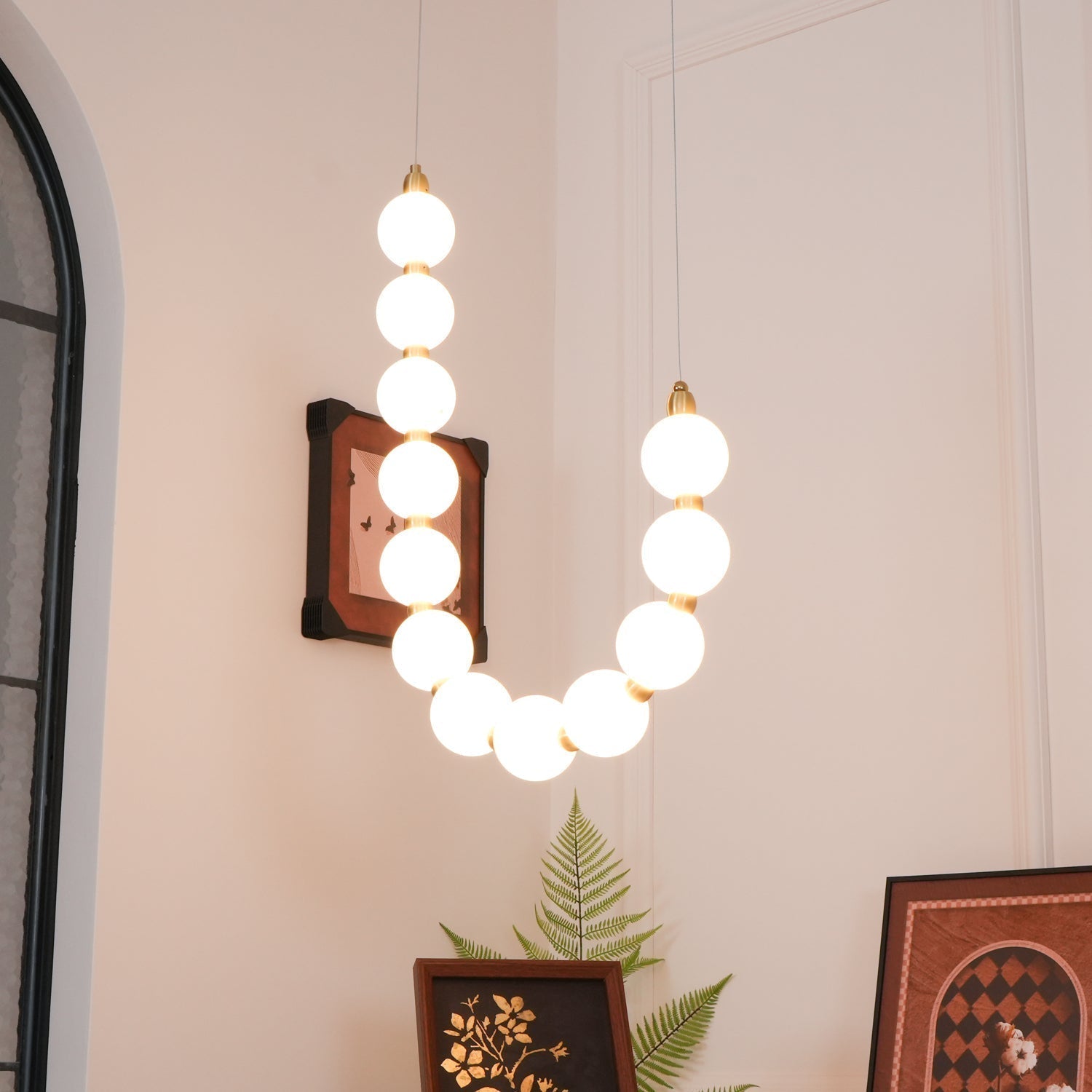 Gem Modern Acrylic Chandelier - Lamp Outdoor