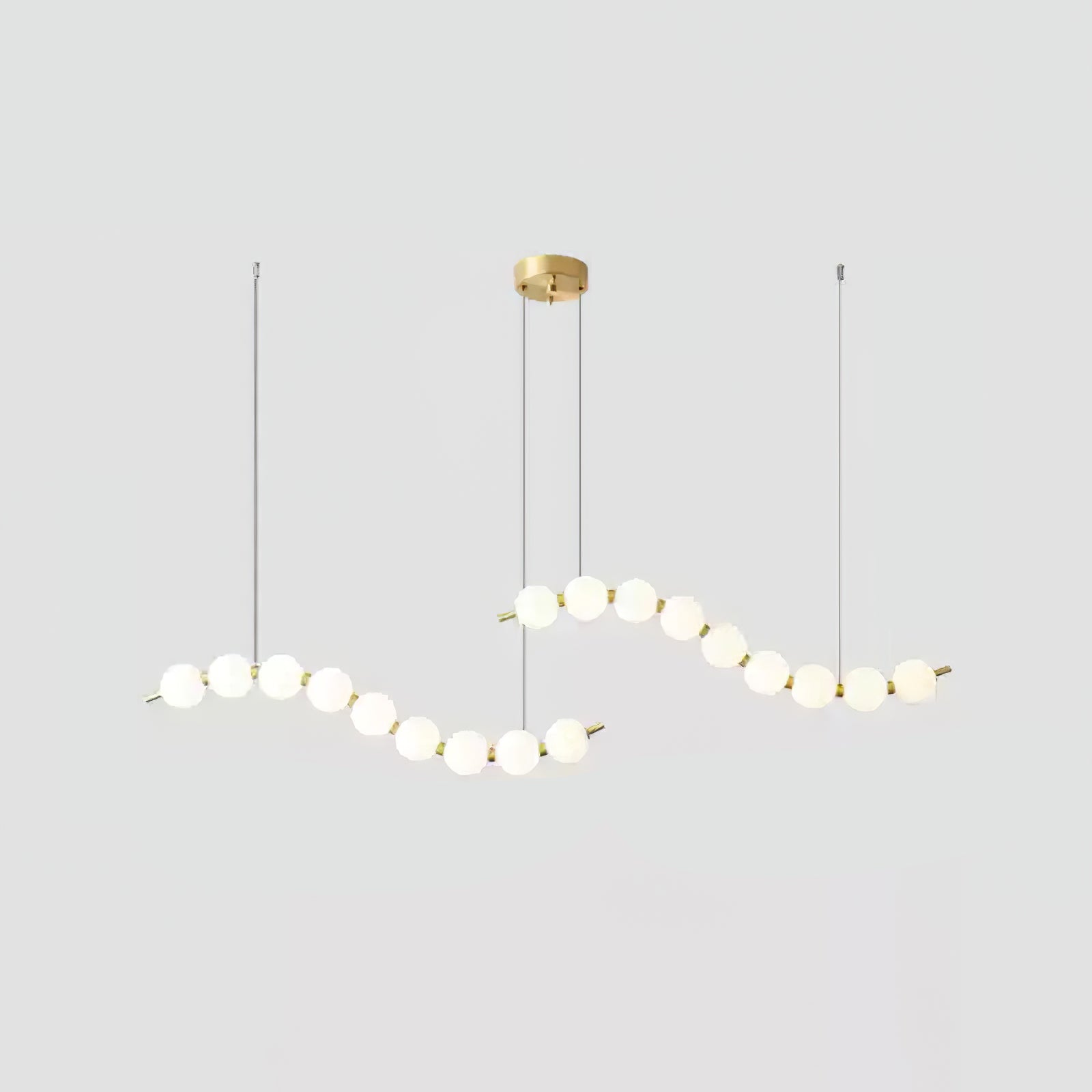 Gem Modern Acrylic Chandelier - Lamp Outdoor