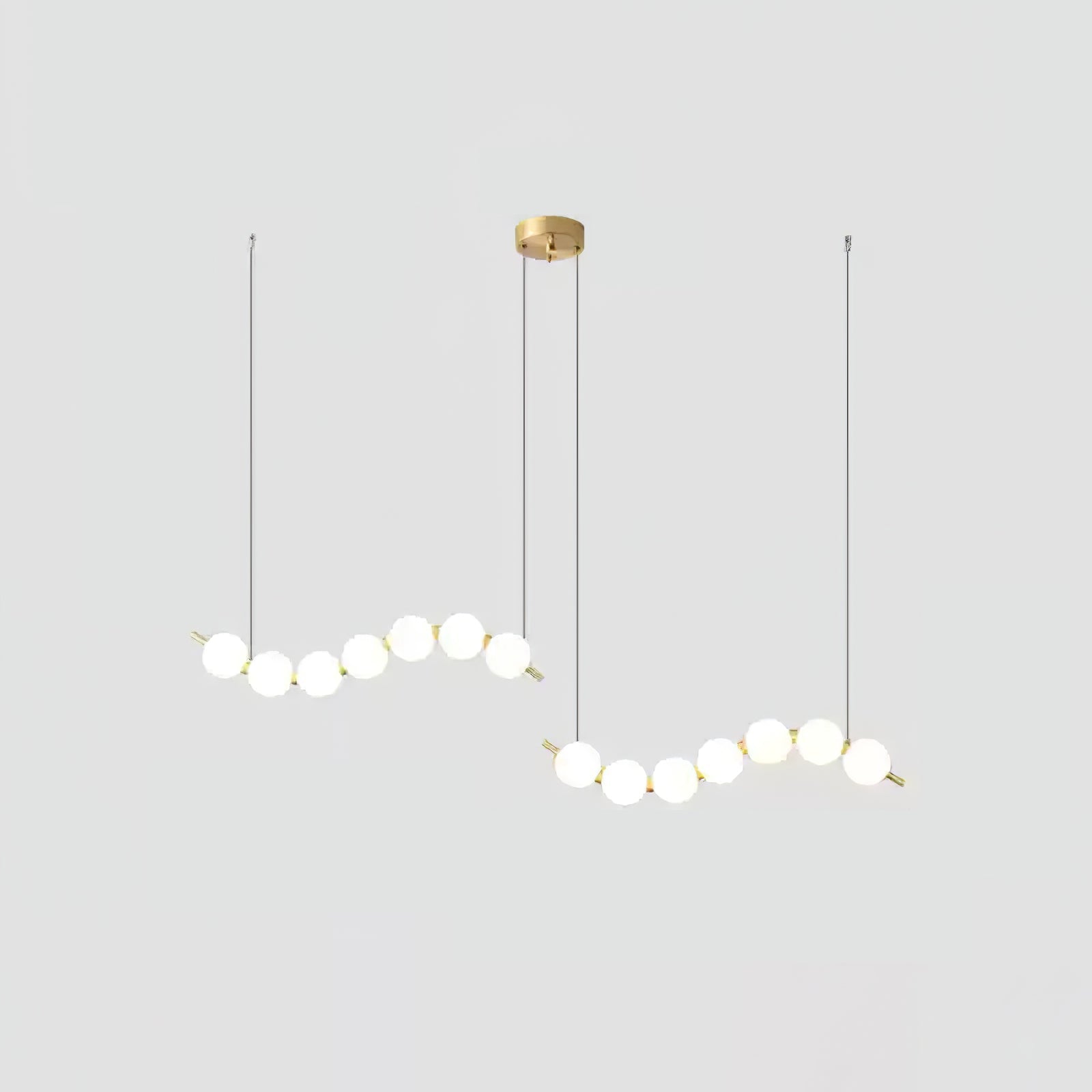 Gem Modern Acrylic Chandelier - Lamp Outdoor
