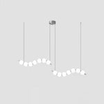 Gem Modern Acrylic Chandelier - Lamp Outdoor