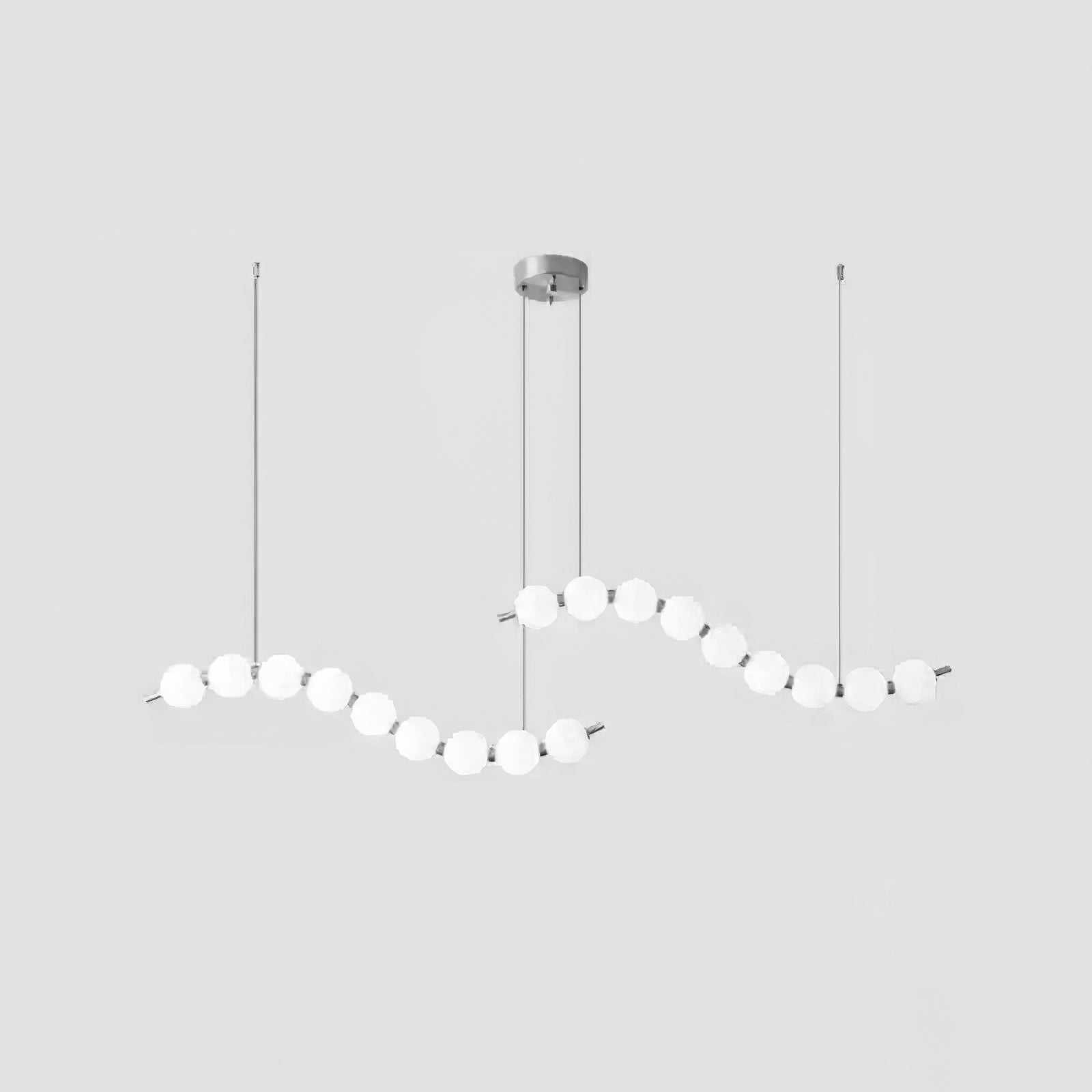 Gem Modern Acrylic Chandelier - Lamp Outdoor