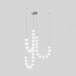 Gem Modern Acrylic Chandelier - Lamp Outdoor
