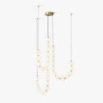 Pearl Modernl Glass Chandelier - Lamp Outdoor